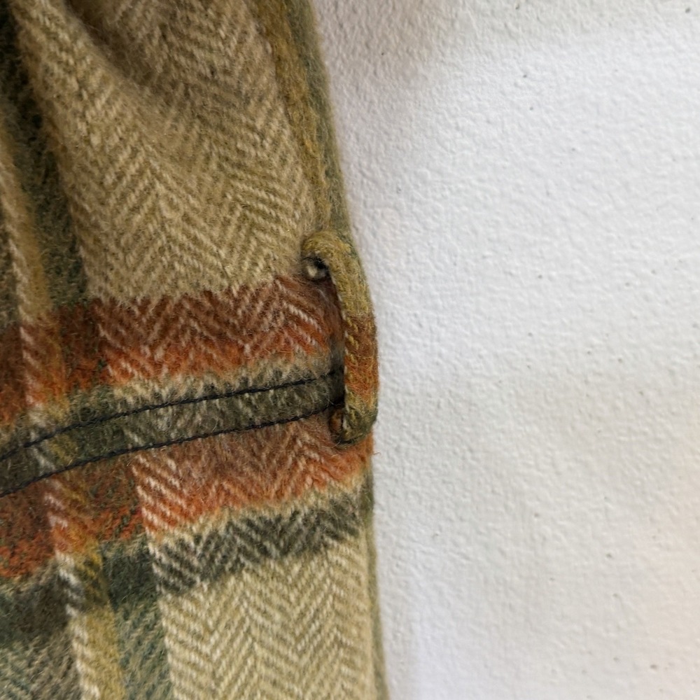 Vintage McGregor Wool Mackinaw Jacket 44 Plaid Lumberjack Outdoor USA Made READ - Picture 5 of 8